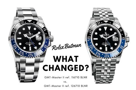 new batman vs old batman rolex|used rolex batman for sale.